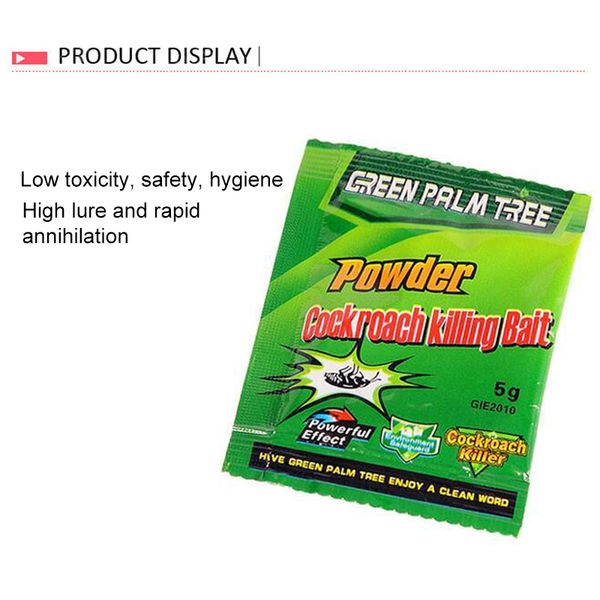 dropship 15packs powder insecticide repellent russian roach killer repeller trap pest control cockroach killing bait powder
dropship 15packs powder insecticide repellent russian roach killer repeller trap pest control cockroach killing bait powder