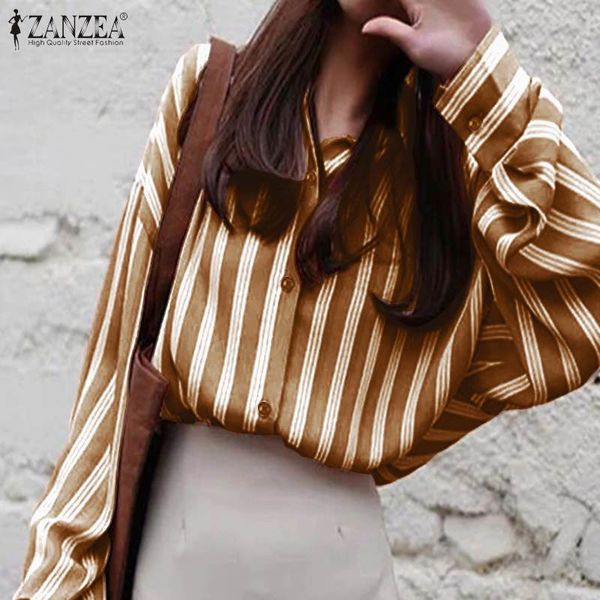 oversized women striped blouses casual loose long sleeve shirts fashion female lapel neck buttons down tunic, White
oversized women striped blouses casual loose long sleeve shirts fashion female lapel neck buttons down tunic, White