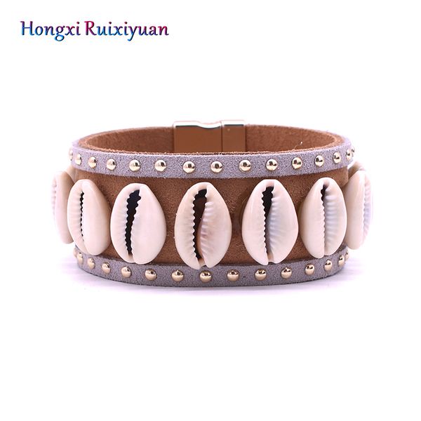 shell bracelet fashion simple style leather bracelets for women natural conch magnetic buckle friendship bracelet 2020, Black
shell bracelet fashion simple style leather bracelets for women natural conch magnetic buckle friendship bracelet 2020, Black