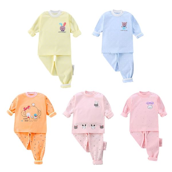 autumn baby kids girls boys cartoon print sleepwear set long sleeve blouse +pants pajamas, White
autumn baby kids girls boys cartoon print sleepwear set long sleeve blouse +pants pajamas, White