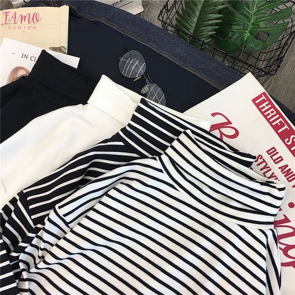 women t shirt turtleneck stripe long sleeve womens t shirt pink yellow black white stripe all match t shirt 2019 new
women t shirt turtleneck stripe long sleeve womens t shirt pink yellow black white stripe all match t shirt 2019 new