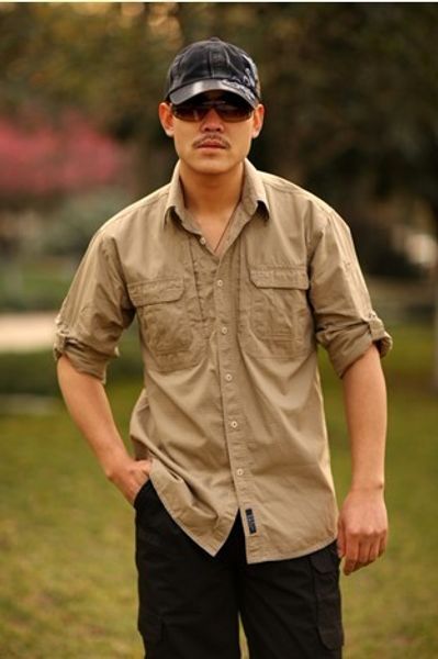 tactical shirt men outdoor shirt plaid models fans lined khaki plaid cotton m-xxl, Gray;blue
tactical shirt men outdoor shirt plaid models fans lined khaki plaid cotton m-xxl, Gray;blue