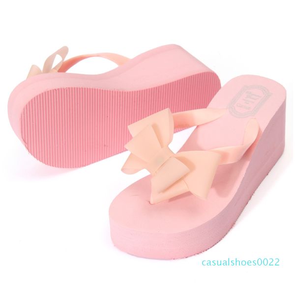 2015 new fashion summer women platform high heel flip flops beach sandals bowknot slippers women shoes size6.0-7.5 for choice c22, Black
2015 new fashion summer women platform high heel flip flops beach sandals bowknot slippers women shoes size6.0-7.5 for choice c22, Black
