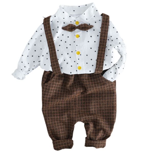 toddler infant baby boy clothes kids long sleeve shirt + suspender overalls children suit outfits 2pcs, White
toddler infant baby boy clothes kids long sleeve shirt + suspender overalls children suit outfits 2pcs, White