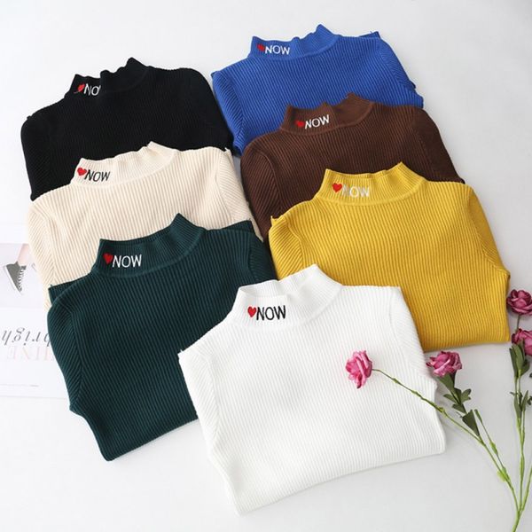 autumn winter fashion women knitted turtleneck sweater slim letter knitwear pull soft elasticity pullover, White;black
autumn winter fashion women knitted turtleneck sweater slim letter knitwear pull soft elasticity pullover, White;black