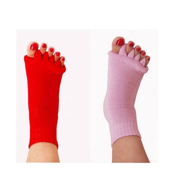 1 pair five toe socks ortcs separators for toes bunion corrector orthopedic hallux valgus posture correction ectropion corre, Black
1 pair five toe socks ortcs separators for toes bunion corrector orthopedic hallux valgus posture correction ectropion corre, Black
