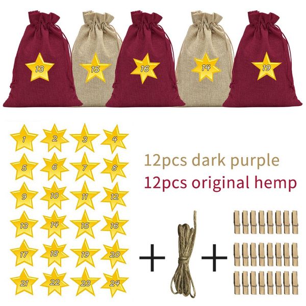 christmas storage bag print linen bundle star digital sticker jute gift bag set wedding christmas gift candy 24pcs
christmas storage bag print linen bundle star digital sticker jute gift bag set wedding christmas gift candy 24pcs