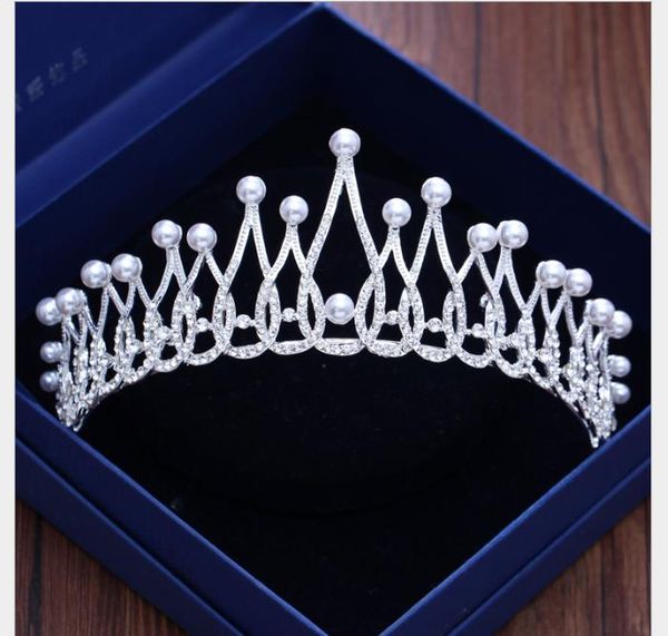 pearl diamond crown princess headdress sweet hair decoration wedding garment wedding birthday banquet accessories, Slivery;golden
pearl diamond crown princess headdress sweet hair decoration wedding garment wedding birthday banquet accessories, Slivery;golden