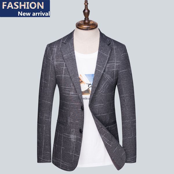 2020 spring autumn new men's blazers korean version of the slim suit jacket male fashion striped elastic business casual coat, White;black
2020 spring autumn new men's blazers korean version of the slim suit jacket male fashion striped elastic business casual coat, White;black