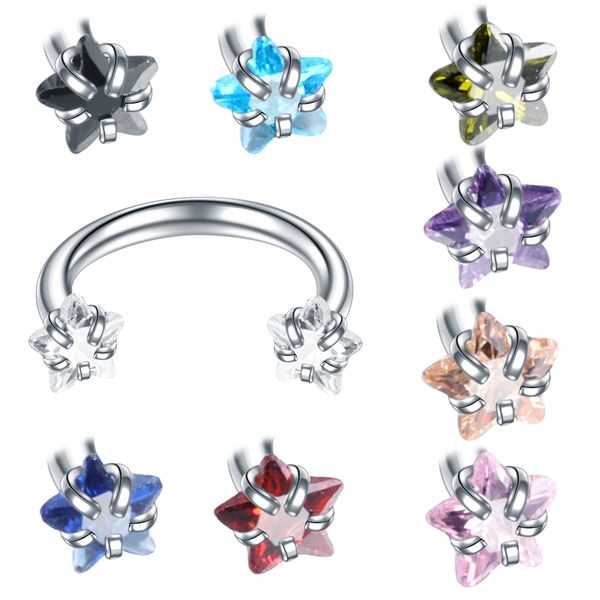 1 pc mix color crystal barbells horseshoe nose ring lip bcr body piercing earring tragus ring ear cartilage helix body piercings, Slivery;golden
1 pc mix color crystal barbells horseshoe nose ring lip bcr body piercing earring tragus ring ear cartilage helix body piercings, Slivery;golden