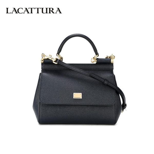 LACATTURA Дизайнерская Кожаная Сумка Женские Сумки На Ремне Сумка с верхней ручкой Cros
LACATTURA Дизайнерская Кожаная Сумка Женские Сумки На Ремне Сумка с верхней ручкой Cros