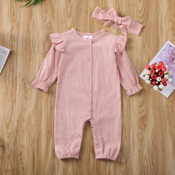 pudcoco infant baby girl kids ruffle long sleeve romper child pink cotton jumpsuit + headband clothes 2pcs, White
pudcoco infant baby girl kids ruffle long sleeve romper child pink cotton jumpsuit + headband clothes 2pcs, White