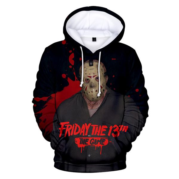 hip-hop bloody movie friday 13th 3d hooded sweatshirt print men and women fashion men's o-neck shirt 3d hooded sweatshirt, Black
hip-hop bloody movie friday 13th 3d hooded sweatshirt print men and women fashion men's o-neck shirt 3d hooded sweatshirt, Black