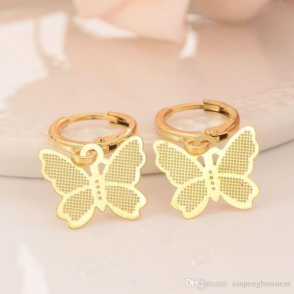 skytalenbao brand 18 k solid fine yellow gold gf luxury butterfly charm earring fashion gold women girl jewelry gift pretty, Silver
skytalenbao brand 18 k solid fine yellow gold gf luxury butterfly charm earring fashion gold women girl jewelry gift pretty, Silver