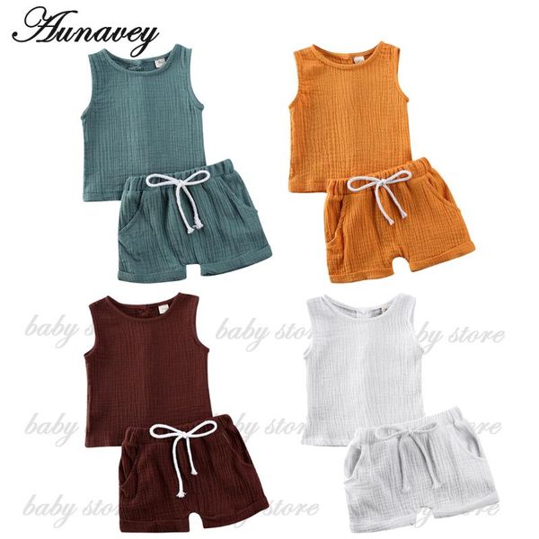 new 2020 summer kids baby girls boys outfit suit cotton linen clothes set toddler solid casual vest short pants 2pcs set, White
new 2020 summer kids baby girls boys outfit suit cotton linen clothes set toddler solid casual vest short pants 2pcs set, White