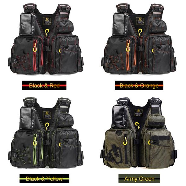 fishing life vest outdoor breathable multi pockets padded life safety jacket swimming sailing floatation waistcoat utility vest, Camo;black
fishing life vest outdoor breathable multi pockets padded life safety jacket swimming sailing floatation waistcoat utility vest, Camo;black