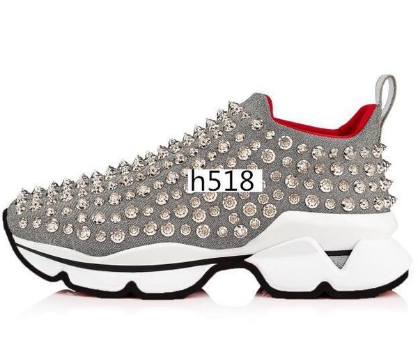 brand red bottom spike sock sneakers, red sole flats with krystal spikes, 30mm black & white donna flats for women & men 4
brand red bottom spike sock sneakers, red sole flats with krystal spikes, 30mm black & white donna flats for women & men 4