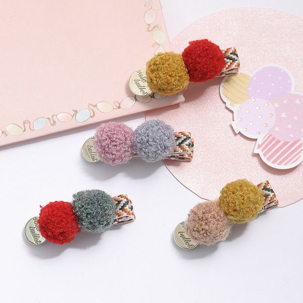 winter cute hairball ball hairpins women girls hair clips pins barrettes accessories for children hairclip headwear headdress, Black;brown
winter cute hairball ball hairpins women girls hair clips pins barrettes accessories for children hairclip headwear headdress, Black;brown