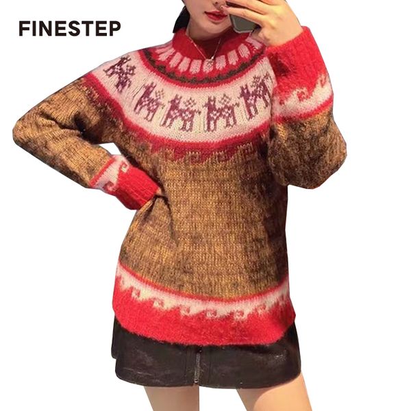 cute splice long sleeve sweaters winter warm round collar women sweaters embroider female pullover casual ladies, White;black
cute splice long sleeve sweaters winter warm round collar women sweaters embroider female pullover casual ladies, White;black