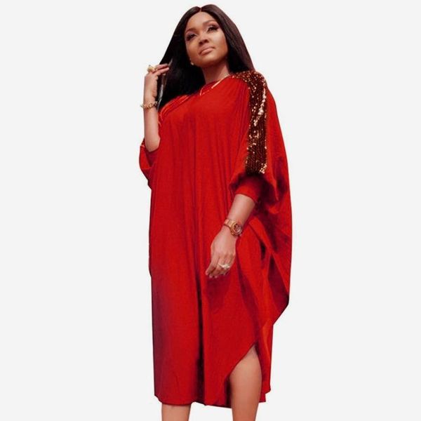 african dresses for women sequined africa clothing muslim long dress length fashion african dress for lady, Red
african dresses for women sequined africa clothing muslim long dress length fashion african dress for lady, Red
