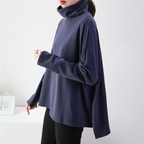 thick warm large version of kuan song shan half-turtle-neck base shirt women's autumn and winter solid color underwear dralon lo, White
thick warm large version of kuan song shan half-turtle-neck base shirt women's autumn and winter solid color underwear dralon lo, White