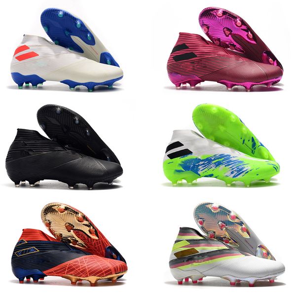 2019 mens messi nemeziz 19+ laceless fg ace 19+x 19.1 slip-on soccer shoes football high ankle boots cleats size us6.5-11, Black
2019 mens messi nemeziz 19+ laceless fg ace 19+x 19.1 slip-on soccer shoes football high ankle boots cleats size us6.5-11, Black