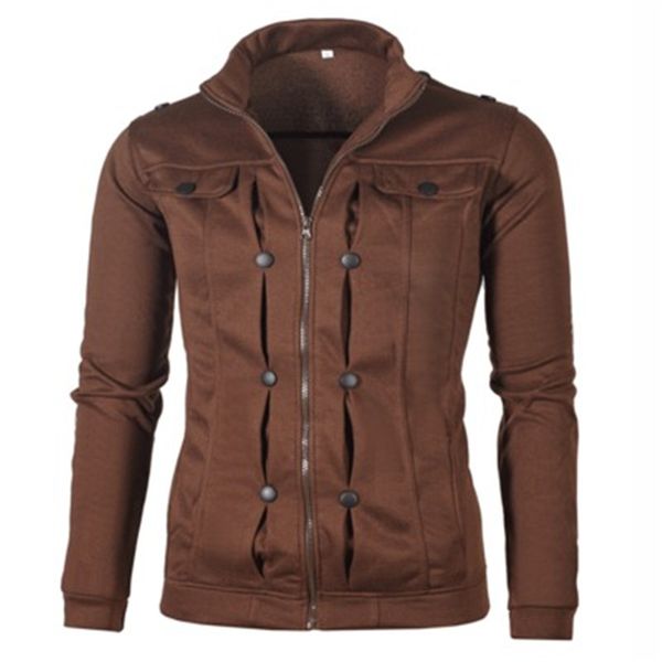 men casual wear zipper fashion tide hoodies jacket fall sweatshirts autumn winter coat solid color men hooded hoodies, Black
men casual wear zipper fashion tide hoodies jacket fall sweatshirts autumn winter coat solid color men hooded hoodies, Black