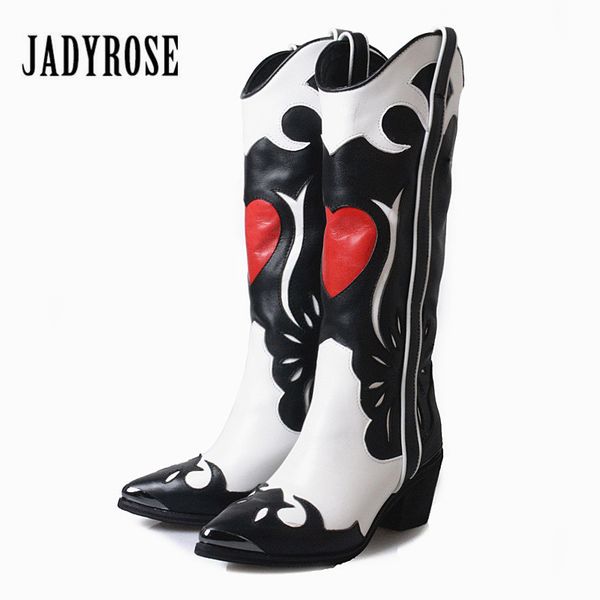 jady rose patchwork women knee high boots slip on vinatge riding boot women autumn winter high boots heel rubber shoes, Black
jady rose patchwork women knee high boots slip on vinatge riding boot women autumn winter high boots heel rubber shoes, Black
