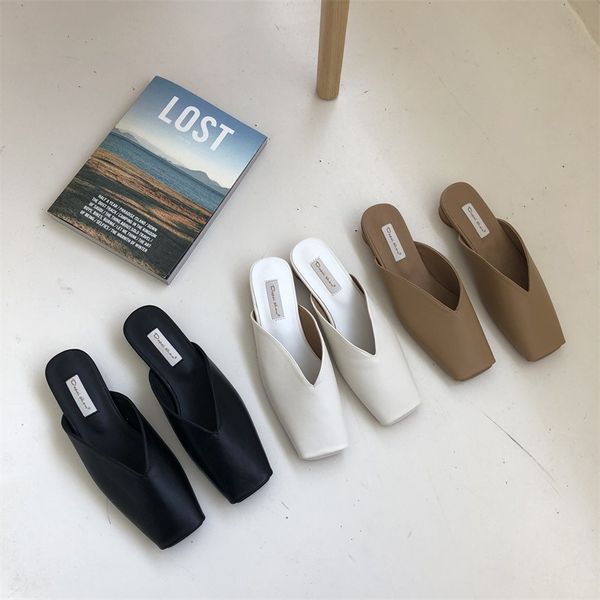 slippers 2021 women's net red half wear sandals and flat heelless grandma shoes lazy baotou large size, Black
slippers 2021 women's net red half wear sandals and flat heelless grandma shoes lazy baotou large size, Black