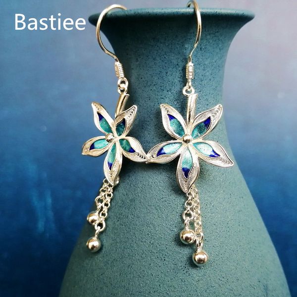 bastiee cloisonne enamel flower 999 sterling silver earrings for women blue earings hmong handmade miao jewelry gifts
bastiee cloisonne enamel flower 999 sterling silver earrings for women blue earings hmong handmade miao jewelry gifts