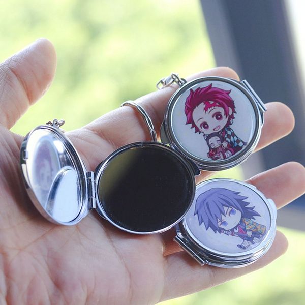 demon slayer kimetsu no yaiba acrylic keyring mini mirror pendant bag phone pendant gif, Silver
demon slayer kimetsu no yaiba acrylic keyring mini mirror pendant bag phone pendant gif, Silver