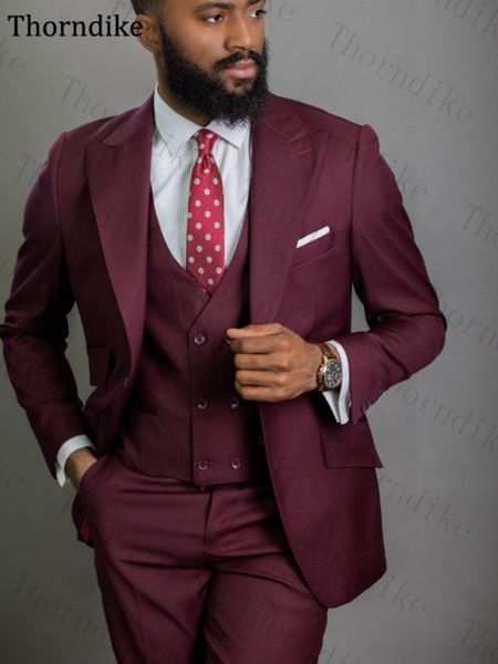 thorndike men suit 3piece slim fit casual peaked lapel man solid tuxedo groomsmen wedding suits men 2020(jacket+vest+pants, White;black
thorndike men suit 3piece slim fit casual peaked lapel man solid tuxedo groomsmen wedding suits men 2020(jacket+vest+pants, White;black