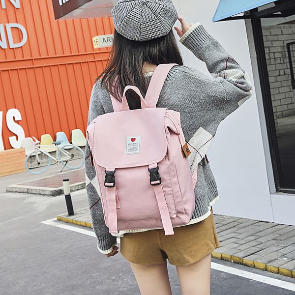 2020 new ladies backpack korean fashion casual simple college style large capacity women's backpack
2020 new ladies backpack korean fashion casual simple college style large capacity women's backpack