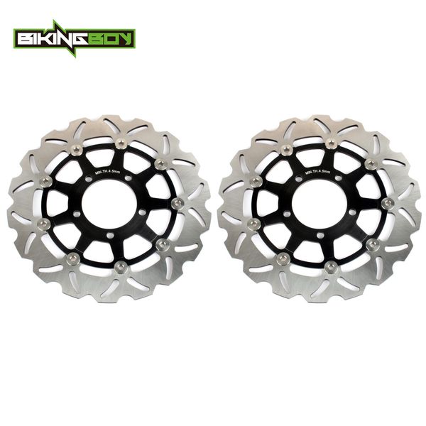 bikingboy front brake discs rotors disks zx6r 07-19 zx10r 04-07 er-6f ninja 650r er-6n 06-16 15 14 13 zx6rr zx-6r 636 2005 2006
bikingboy front brake discs rotors disks zx6r 07-19 zx10r 04-07 er-6f ninja 650r er-6n 06-16 15 14 13 zx6rr zx-6r 636 2005 2006