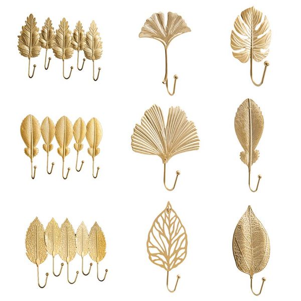 nordic luxury leaf shaped hook purse coat rack key hanger home wall hanging decoration supplies
nordic luxury leaf shaped hook purse coat rack key hanger home wall hanging decoration supplies