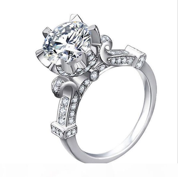 size5-11 new arrival fashion jewelry 925 sterling silver round cut white z cz diamond wedding engagement women crown ring for lover gift
size5-11 new arrival fashion jewelry 925 sterling silver round cut white z cz diamond wedding engagement women crown ring for lover gift