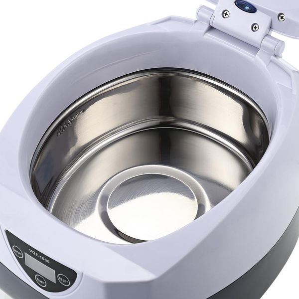 0.75l digital ultrasonic manicure nail tools sterilizer sterilizing stainless steel nail art equipment disinfection machine, Silver
0.75l digital ultrasonic manicure nail tools sterilizer sterilizing stainless steel nail art equipment disinfection machine, Silver
