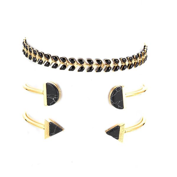 fashion creative leaves wheat ears round open bracelet 3 piece set 2019 #3l24, Black
fashion creative leaves wheat ears round open bracelet 3 piece set 2019 #3l24, Black