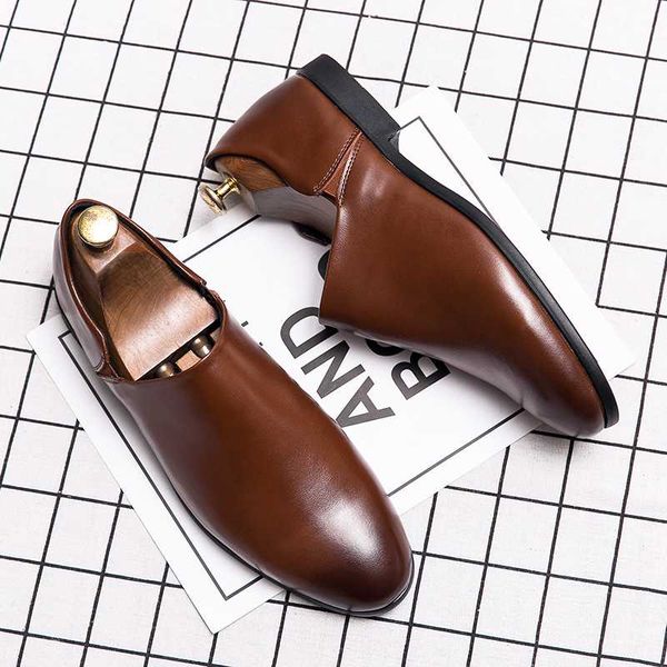 new men's leather shoes low-lazy shoes loafers men formal dress slip-on breathable business oxford size 38-46 man %, Black
new men's leather shoes low-lazy shoes loafers men formal dress slip-on breathable business oxford size 38-46 man %, Black