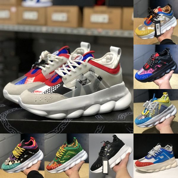 luxury men women designer chain reaction fashion sneakers chainz white balck leather platform shoes 2020 trainers casual luxury shoes 36-45, Black
luxury men women designer chain reaction fashion sneakers chainz white balck leather platform shoes 2020 trainers casual luxury shoes 36-45, Black