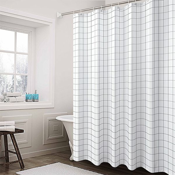 kakuri peva waterproof shower curtain white bathroom curtain luxury bath with 12pcs hooks
kakuri peva waterproof shower curtain white bathroom curtain luxury bath with 12pcs hooks