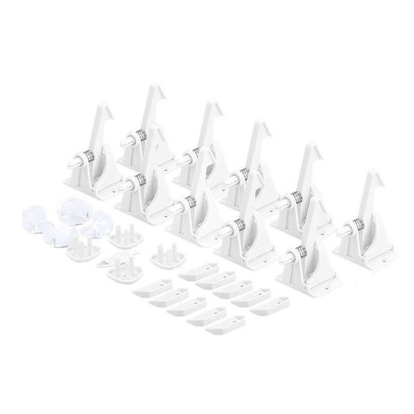 10pcs child protection drawer lock new baby drawer lock baby protection child cabinet door lock
10pcs child protection drawer lock new baby drawer lock baby protection child cabinet door lock