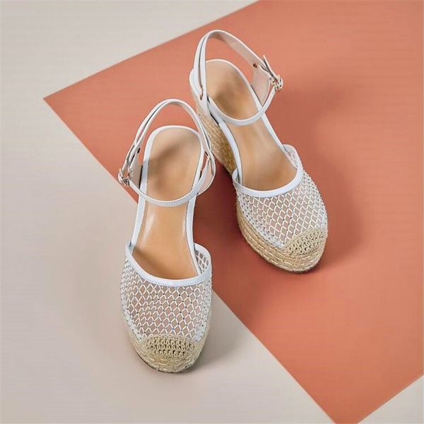 sandals straw braided rhinestone mesh sand ladies round toe high heels black white strap summer casual
sandals straw braided rhinestone mesh sand ladies round toe high heels black white strap summer casual