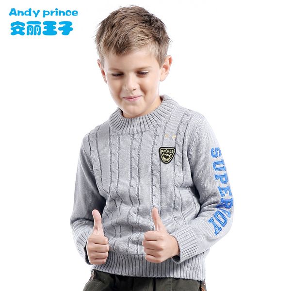 spring and autumn 30% wool boys o-neck pullover children's clothing basic shirt male child knitted sweater kids solid clothes, Blue
spring and autumn 30% wool boys o-neck pullover children's clothing basic shirt male child knitted sweater kids solid clothes, Blue