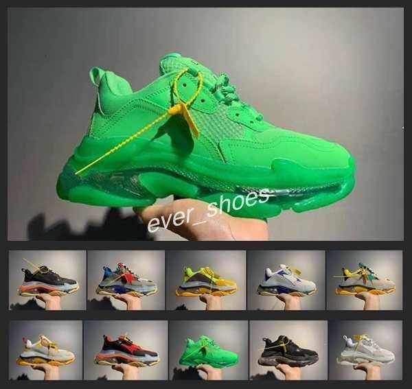 2019 new triple s sneakers green crystal crystal bottom luxury men women fashion paris kanye 17fw dad designer trainers shoes 36-45
2019 new triple s sneakers green crystal crystal bottom luxury men women fashion paris kanye 17fw dad designer trainers shoes 36-45