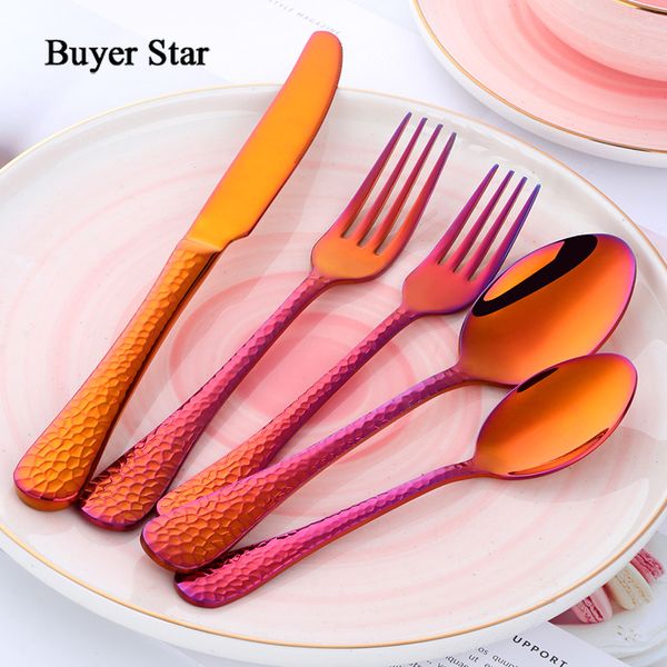 5 шт мечты цветой flatware золото черного ужин посуда silverware ужин вилка ложка нож cutlery set drop доставка
5 шт мечты цветой flatware золото черного ужин посуда silverware ужин вилка ложка нож cutlery set drop доставка