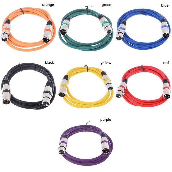 1.8m 3 pin xlr male to female microphone extension cable audio extension cables cord wire line 6mm for microphone
1.8m 3 pin xlr male to female microphone extension cable audio extension cables cord wire line 6mm for microphone