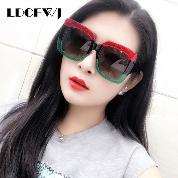 ldofwj catwalk women square sunglasses oversize unique clear female sun glasses eyeglasses big 2018 brand uv400, White;black
ldofwj catwalk women square sunglasses oversize unique clear female sun glasses eyeglasses big 2018 brand uv400, White;black