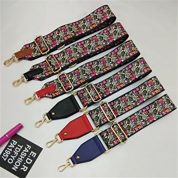 ribbon width adjustable straps one shoulder straps lady handbags replace oblique cross national wind long shoulder strap bag bel, Black
ribbon width adjustable straps one shoulder straps lady handbags replace oblique cross national wind long shoulder strap bag bel, Black