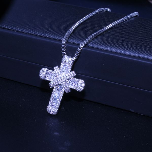 new arrival fashion silver cross necklace jewelry women wedding shiny cz zircon crystal pendant necklace party gift
new arrival fashion silver cross necklace jewelry women wedding shiny cz zircon crystal pendant necklace party gift